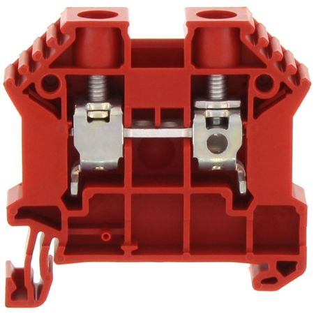 CONTA-CLIP SRK 10/2A, Feed-through terminal, RED 17112.9